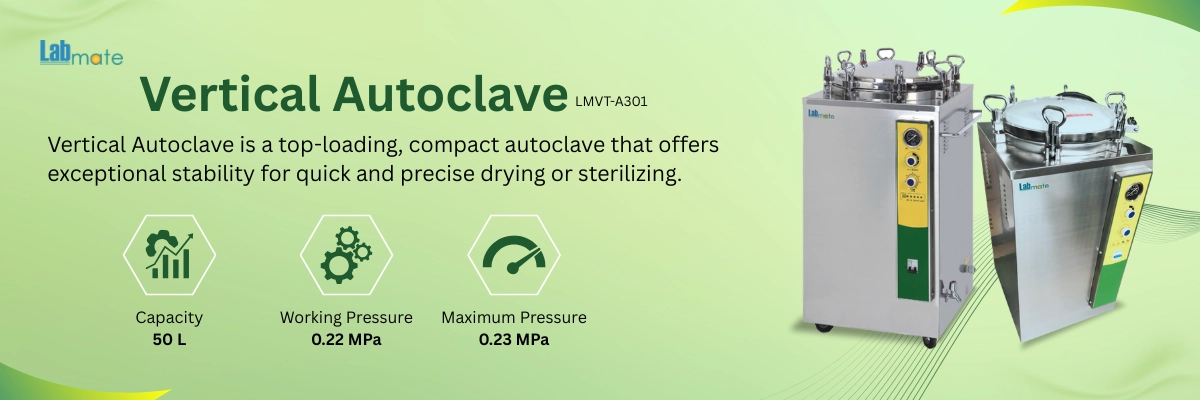 Vertical Autoclave LMVT-A301 Banner