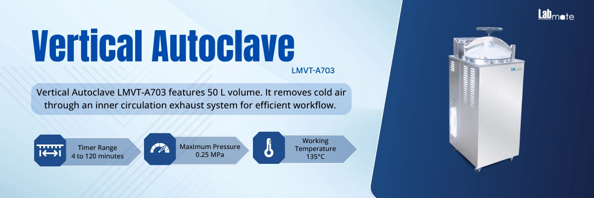 Autoclave with buzzer alert