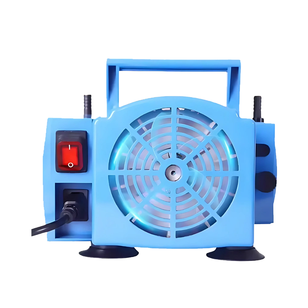 Diaphragm Vacuum Pump with corrosion resistance and gas ballast